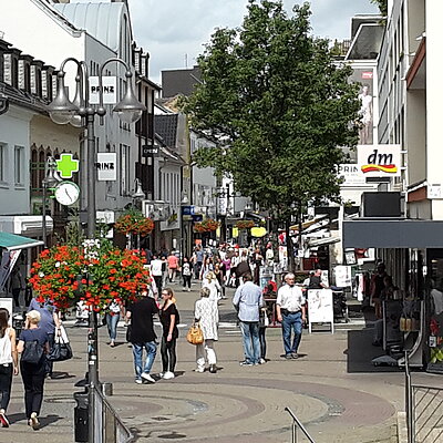 Fußgängerzone in Euskirchen