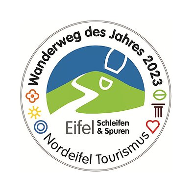Logo Wahl zur EifelSchleife oder Eifelspur des Jahres 2023
