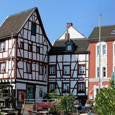 Blick au den Alten Markt in Euskirchen